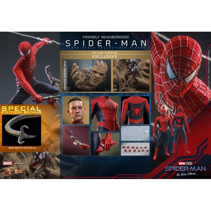 [Ori] Hot Toys Spiderman Tobey Maguire No Way Home Deluxe Special Mms 662B Terbatas