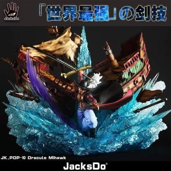 [Ori] Jacksdo Mihawk Ready Onepiece Statue Limited