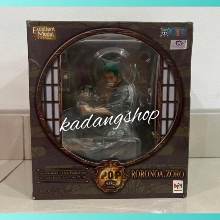[Original] Pop Soc Zoro Misb Ori Portrait Of Pirates Sit On Chair Berkualitas