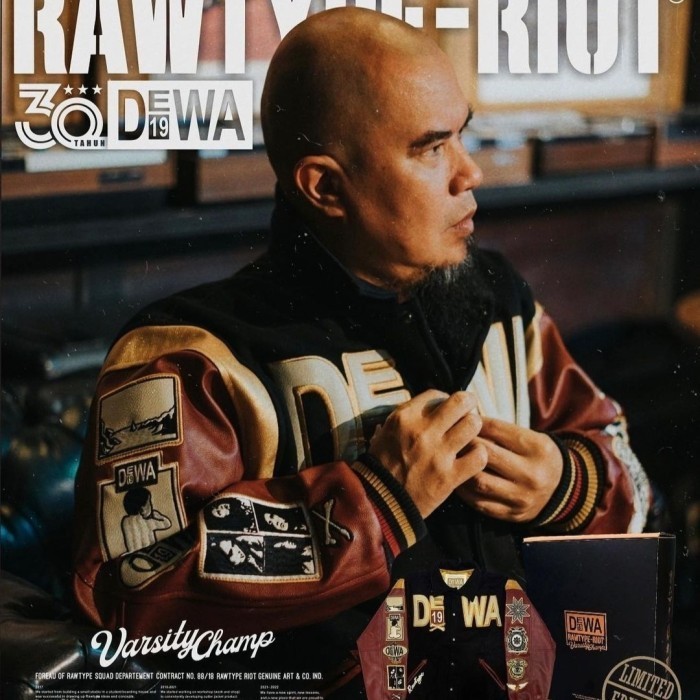 [Original] Varsity Champs Rtr X Dewa 19 Xxl Diskon