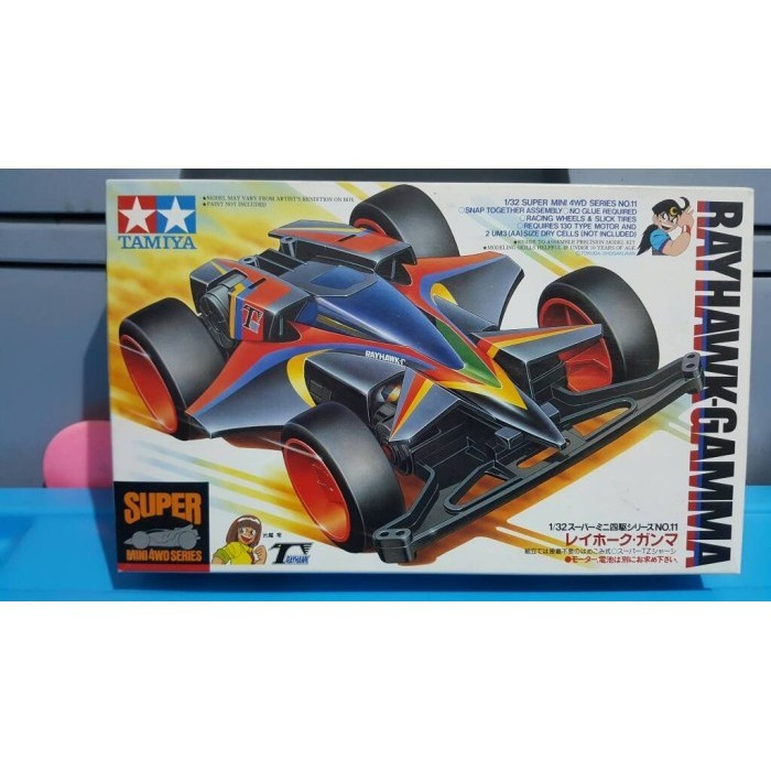 [Original] Tamiya Mini 4Wd Rayhawk Gamma Made In Japan Diskon
