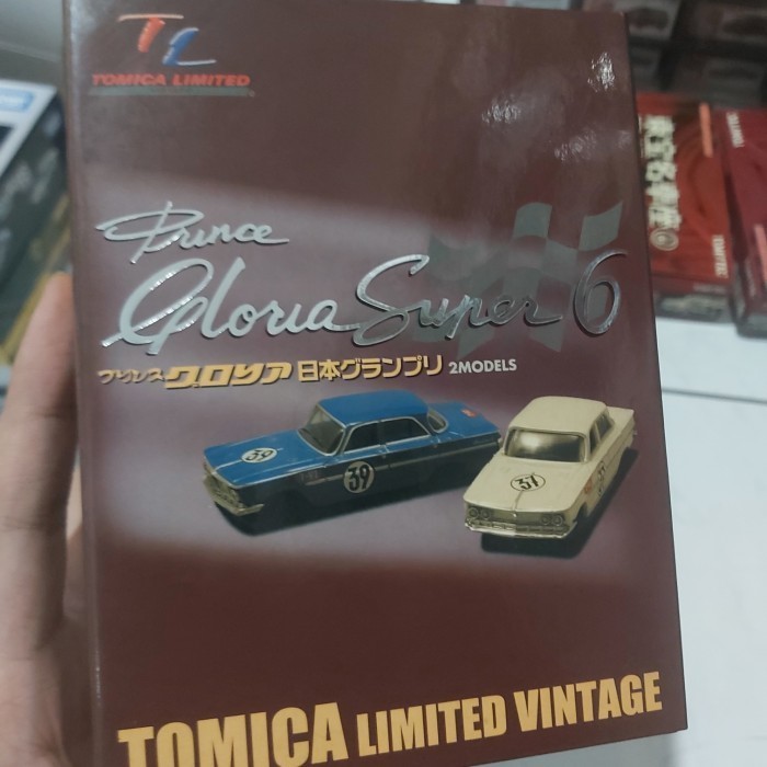 [Original] Tomica Limited Vintage 1/64 Prince Gloria Super 6 2Models Berkualitas
