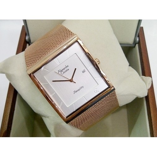 ✅New Ori Jam Tangan Pria Alexandre Christie Ac 8333 Md All Rosegold Terbatas
