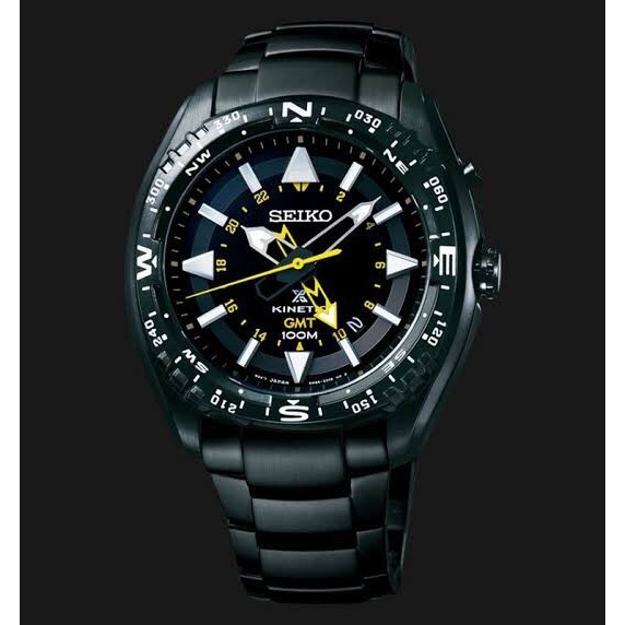 ✅Ori Seiko Prospex Sun047P1 Land Kinetic Gmt 100M Stainless Steel Bracelet Berkualitas