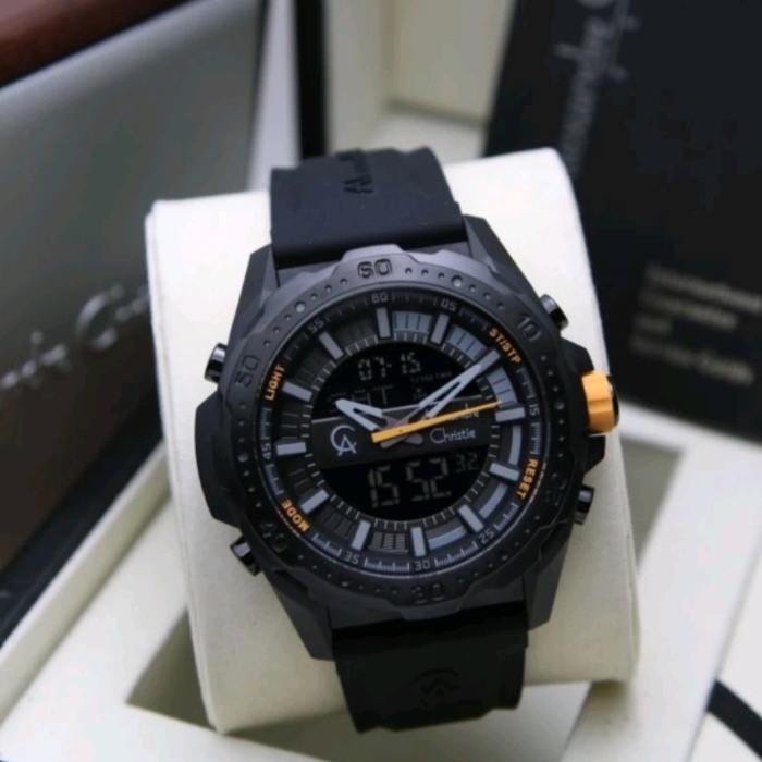 ✅New Ori Alexandre Christie Ac 9370 Black List Yellow Ac9370 Pria Original Terbatas