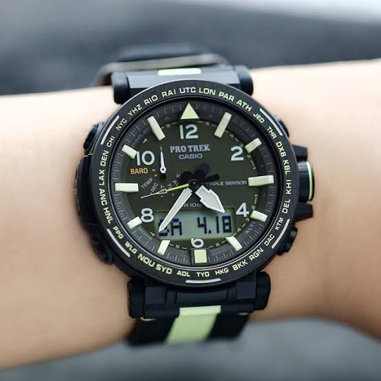✅Original Casio Protrek Original Prg-650Yl-3 Jam Protrek Original Terbatas