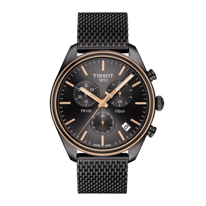 ✅Original Tissot Pr 100 T101.417.23.061.00 Original Diskon
