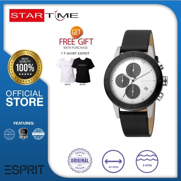 ✅Ori Jam Tangan Esprit - Jam Tangan Pria - Es1G108L0055 Original Berkualitas