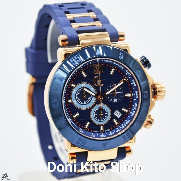 ✅New Ori Jam Tangan Pria Original Gc Guess Collection X90022G7S Swiss Made Terbatas