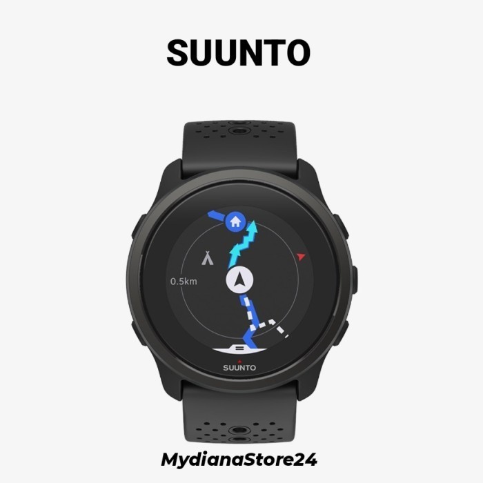 ✅Original Suunto 5 Peak - All Black Most Powerfull Gps Watch  Ss050888000  Diskon