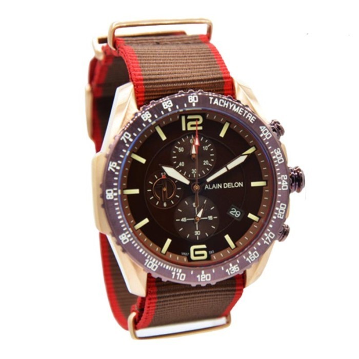 ✅Original Jam Alain Delon Original Ad393-1545Le Alain Delon Ad393 Jam Pria La Cl Limited