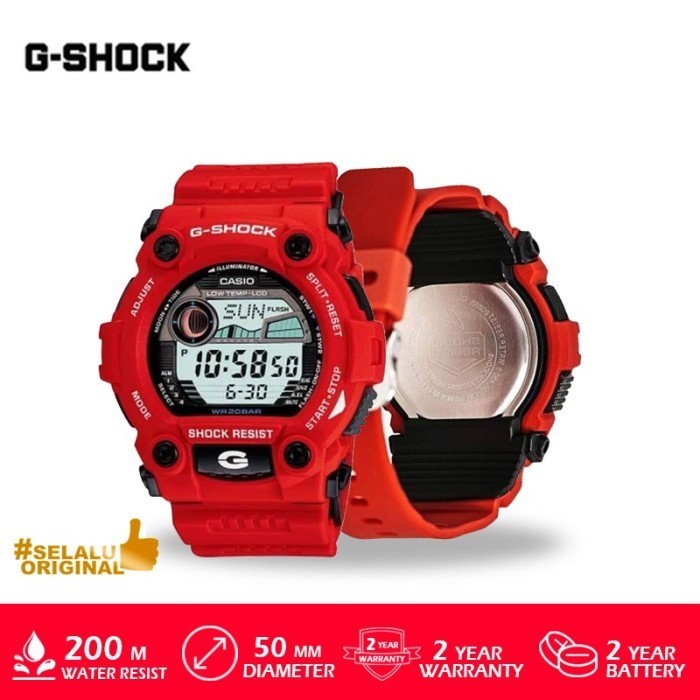 ✅Original Jam Tangan Pria Casio G-Shock G-7900A-4Dr Gshock G 7900 Original Berkualitas