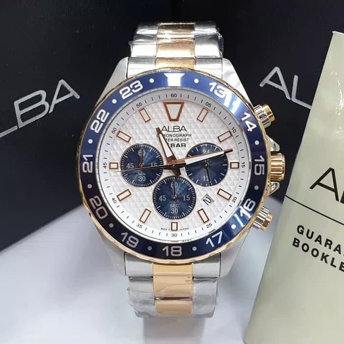 ✅Ready Jam Tangan Alba Pria Sport At3906 Original Terbatas