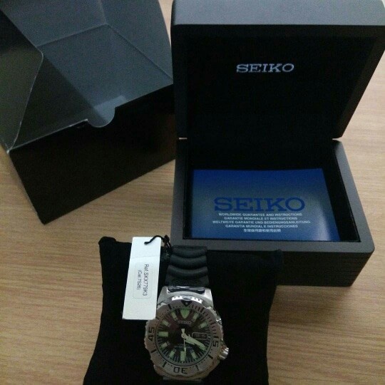 ✅Ready Seiko Black Monster Gen 1 Skx779K Terbatas