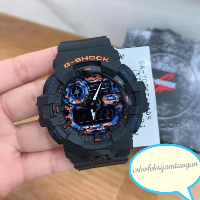✅Ready Jam Tangan Pria Casio G-Shock Ga-700Ct-1A Ga700Ct-1A Original Garansi Terbatas