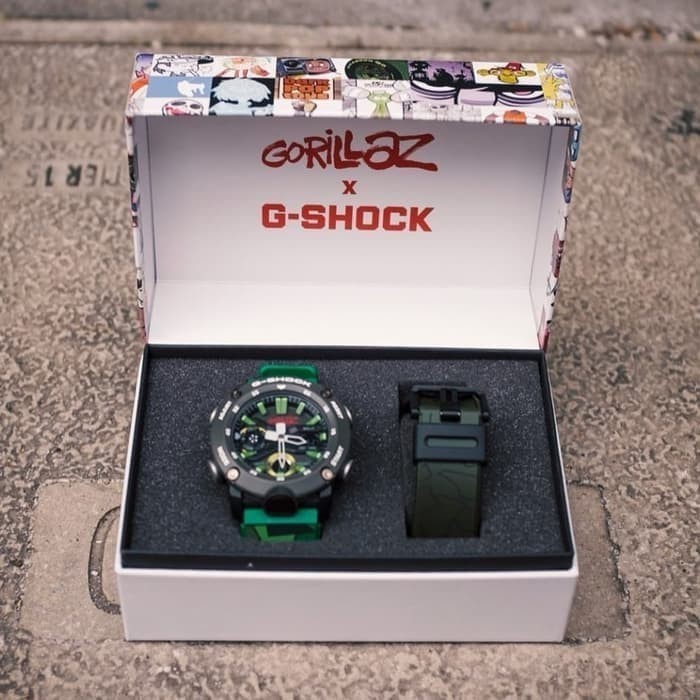 ✅Ready Jam Tangan Casio G-Shock Ga-2000Gz / Ga2000 Gorillaz Limited Edition Berkualitas