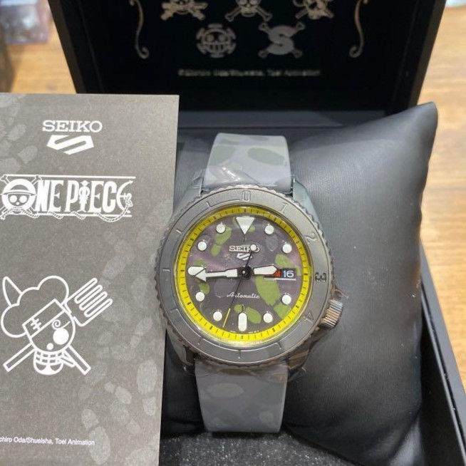 ✅Original Jam Seiko 5 Sports Srph69K1 Srph69 One Piece Sanji Limited Edition Ori Limited