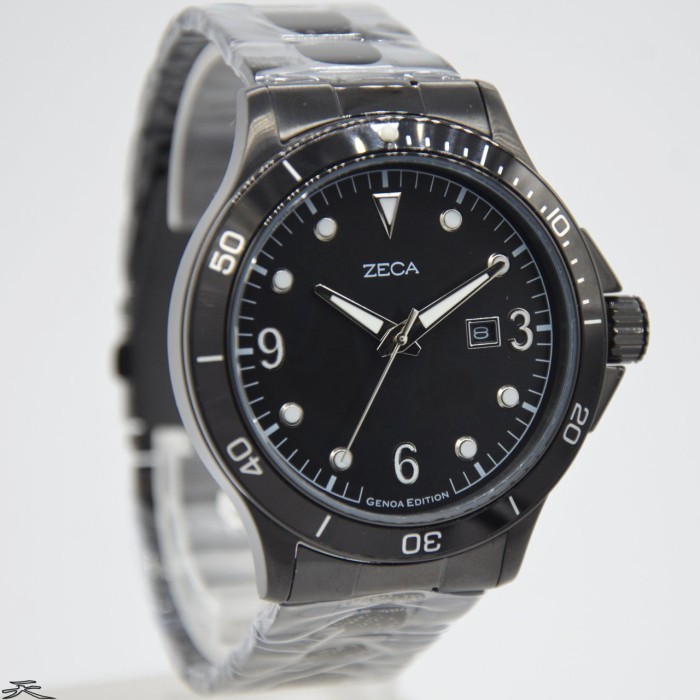 ✅Original Zeca 2007M.H.D.Fbl2 - Jam Tangan Pria Original - Black Diskon