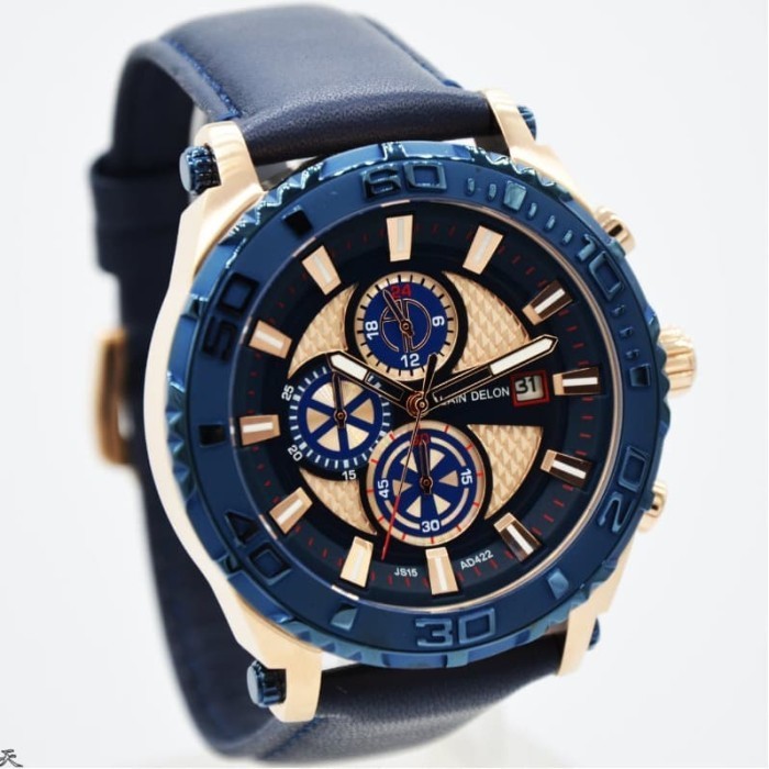 ✅Original Jam Tangan Alain Delon Original Ad422-1582C Original 100 Alain Delon Diskon