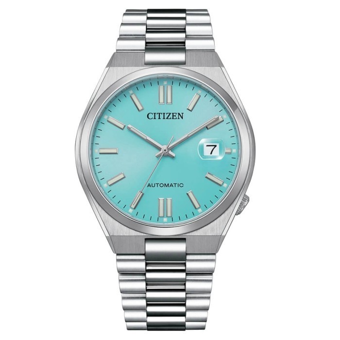 ✅Ready Citizen Tsuyosa Nj0151-88M Automatic Ice Blue Tiffany Dial Diskon