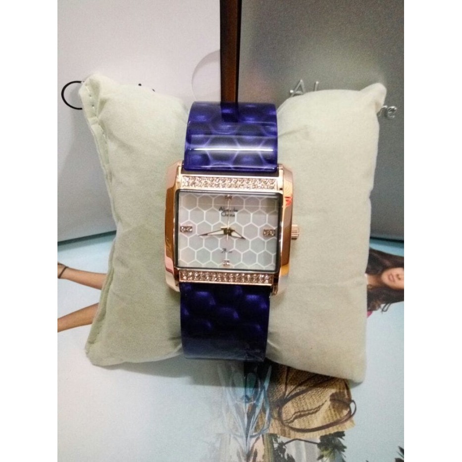✅Termurah Jam Tangan Wanita Alexandre Christie Ac 2526 Lh Blue Rosegold Terbatas
