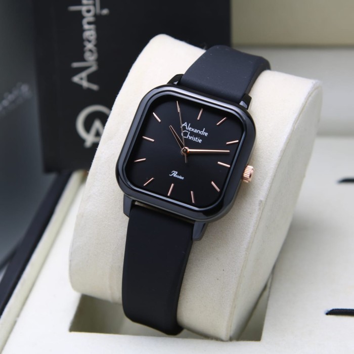 ✅Sale Alexandre Christie Wanita Ac2964 / Ac 2964 Full Black Original Limited