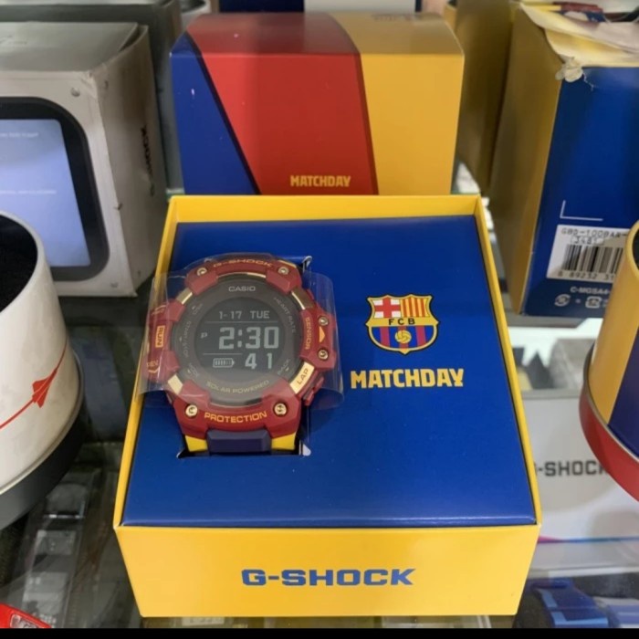 ✅Ready Casio G-Shock Gbd-H1000 Barcelona Series Original Casio G-Shock Berkualitas