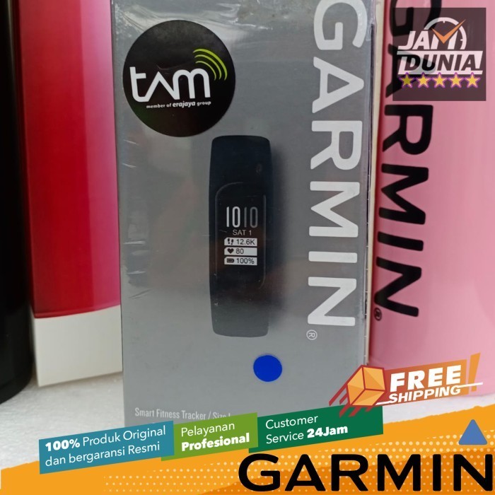 ✅Termurah Jam Tangan Garmin Smartwatch Vivosmart 5 Black Jam Wanita Ng Berkualitas