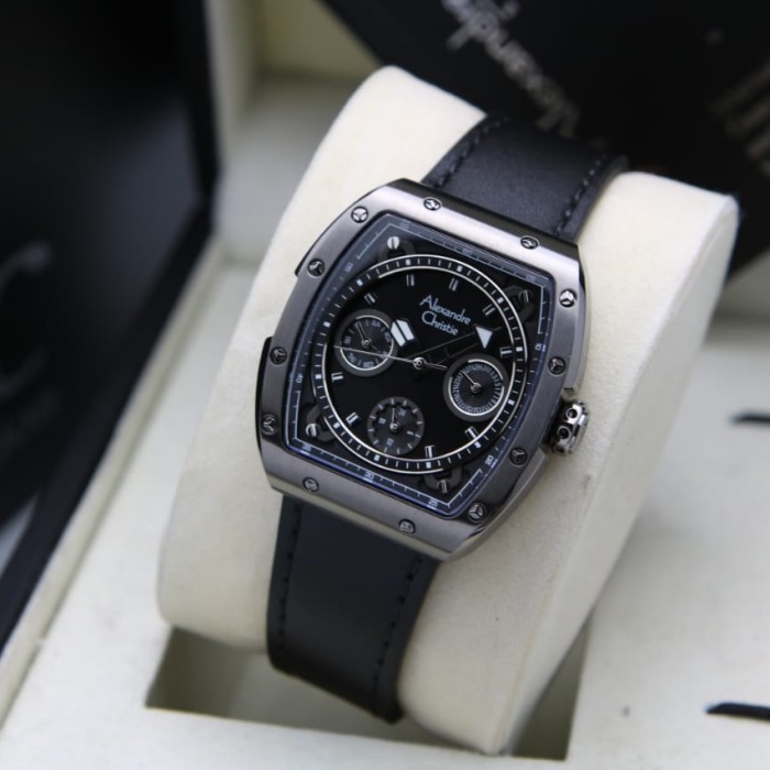 ✅Sale Alexandre Christie Wanita Ac6411 / Ac 6411 Full Black Original Limited