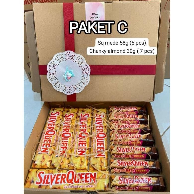 

Hampers Coklat Silverqueen Ulang Tahun / Kado Valentine Gift Pack Aniversary Wisuda Cewek Cowok Buruan Dapetin