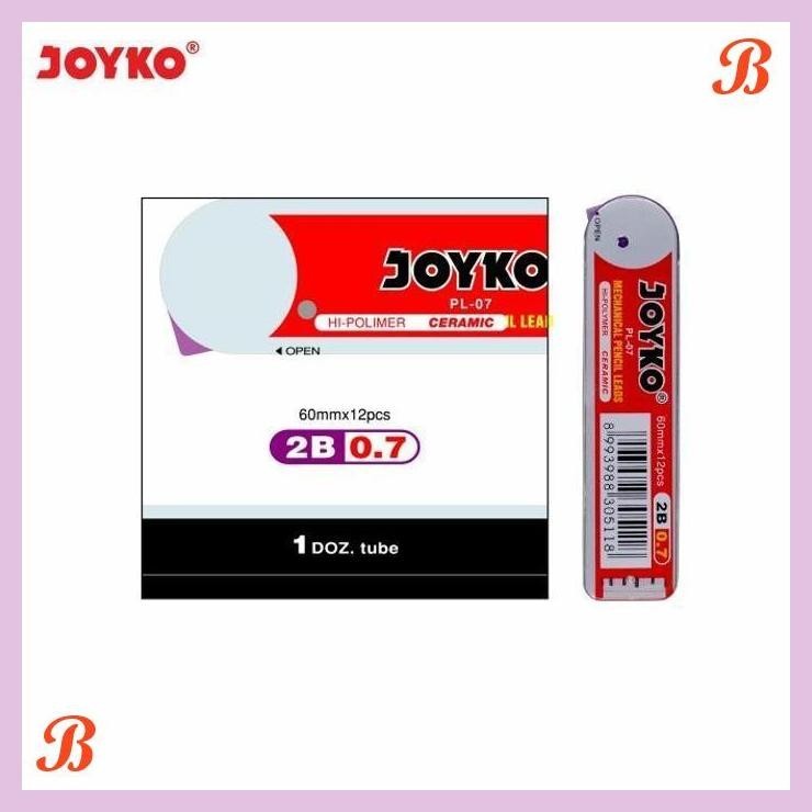

| KG | JOYKO PENCIL LEAD 0.7MM 2B ISI PENSIL 0.7 JOYKO 2B MEKANIK PL-07