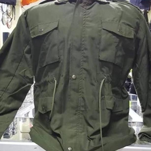 Jaket Ar Exclusive Bolak Balik Hitam Brimob / Hijau Tni
