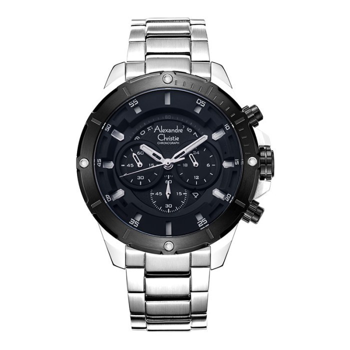 ✅Ori Jam Tangan Pria Alexandre Christie Chronograph Ac 6529 Mc Btbba Men B Limited