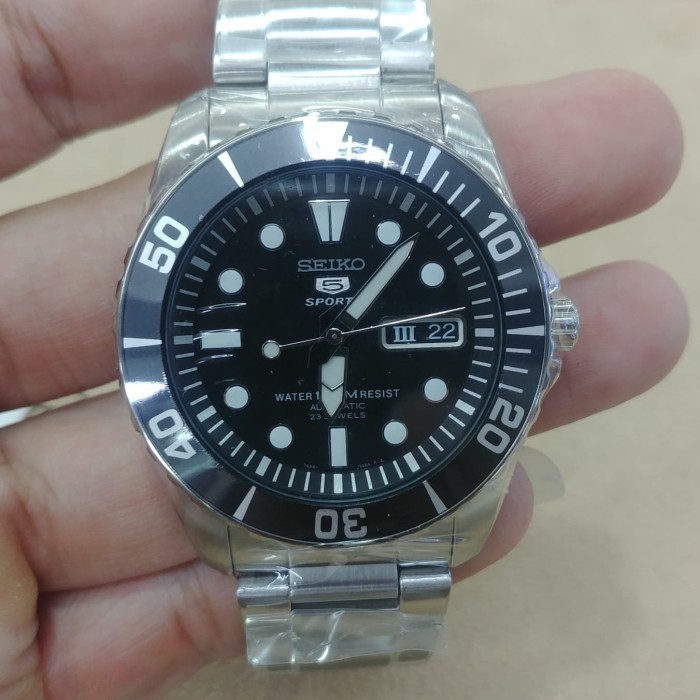 ✅Ori Seiko 5 Sports Snzf17K1  Sea Urchin  Jam Automatic Diskon