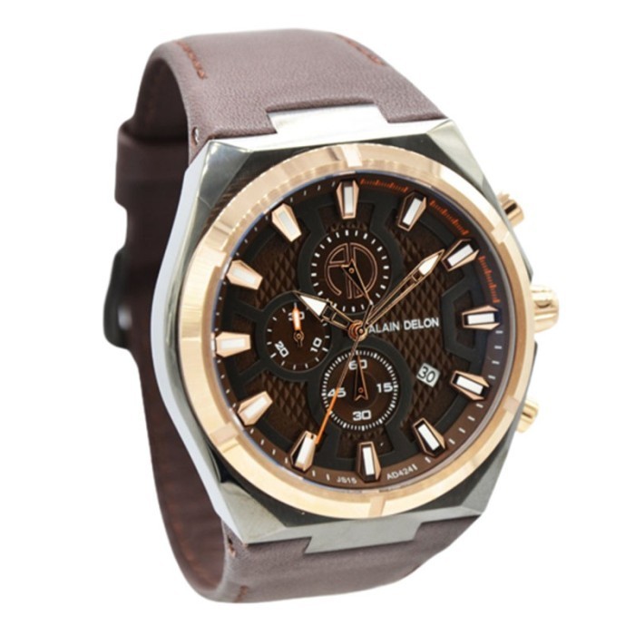 ✅Ori Jam Alain Delon Original Ad424-1742C Alain Delon Ad424 Jam Pria La Kl Limited