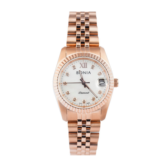 ✨Baru Jam Tangan Wanita Bonia B10552-3553 Silver Dial Rose Gold Terbatas