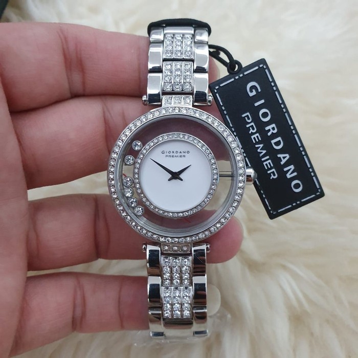 ✨Baru Jam Giordano P292-11 Full Silver Jam Tangan Wanita Original Ori Terbaru