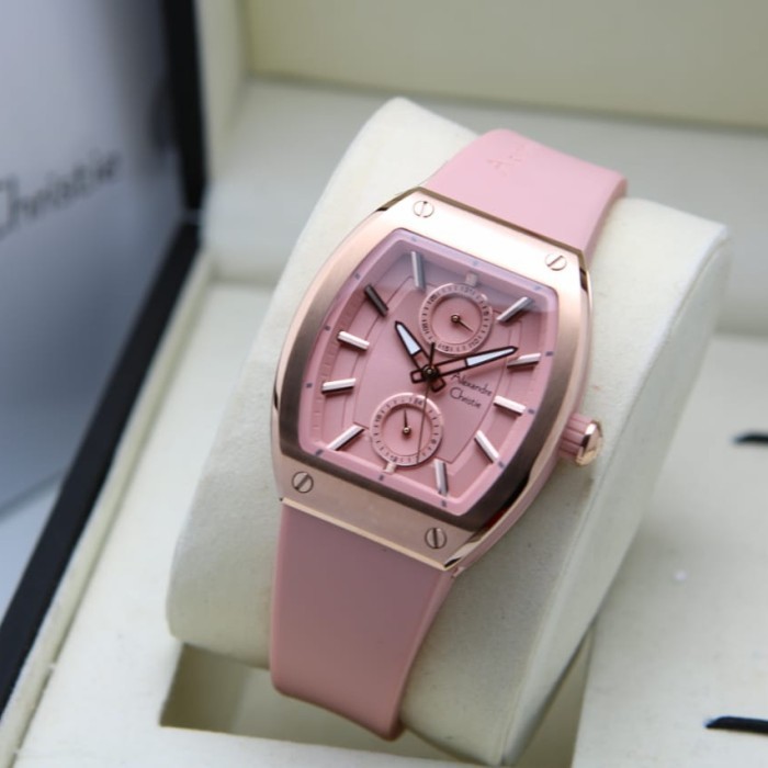 ✨Baru Alexandre Christie Wanita Ac2944 / Ac 2944 Rosegold Soft Purple Ori Limited