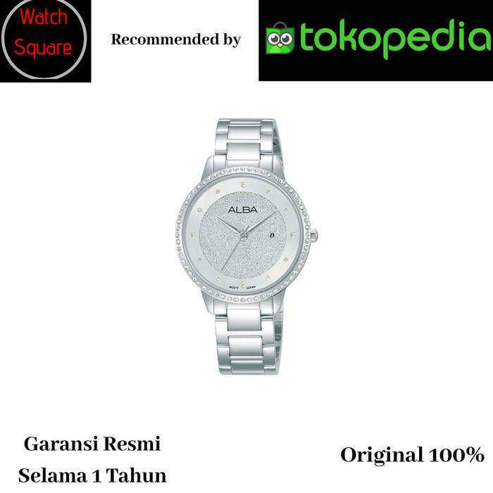 ✨Baru Alba Fashion Original Ah7W31X1 Jam Tangan Wanita Original Berkualitas