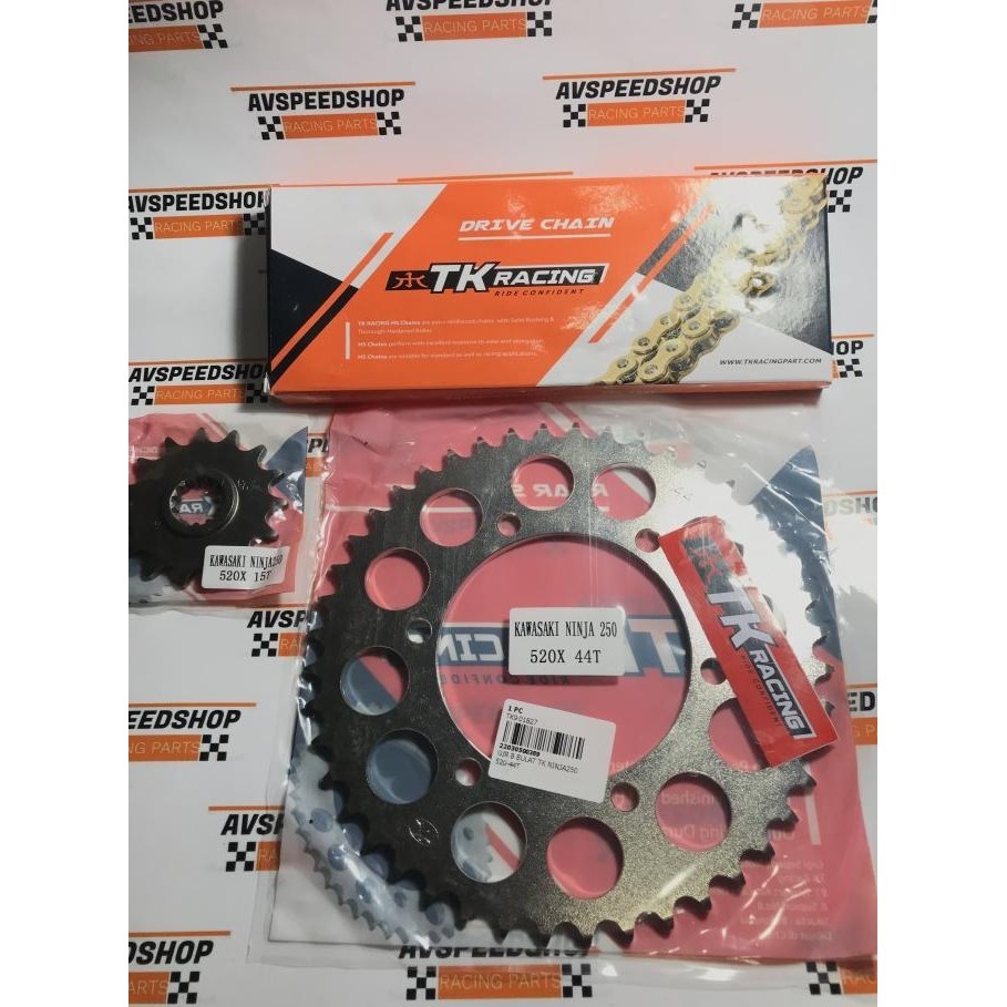 GIR SET / GEAR SET TK NINJA 250 FI / NINJA 250 KARBU / Z 250