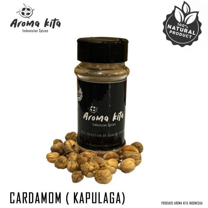 

Termurah Kapulaga Bubuk 45gr Aroma Kita - Cardamom Powder Ground Rempah Murni