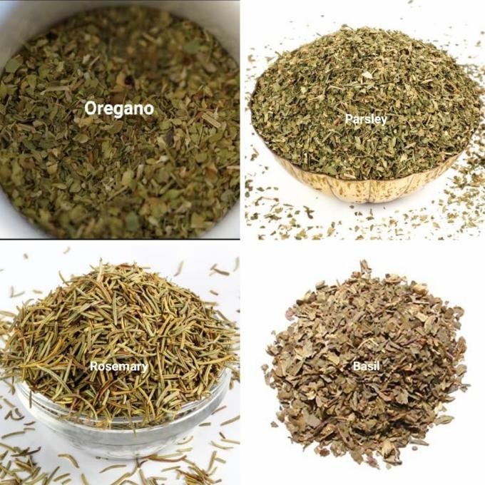 

Termurah rempah kering 500 gram/oregano/parsley/basil/rosmary