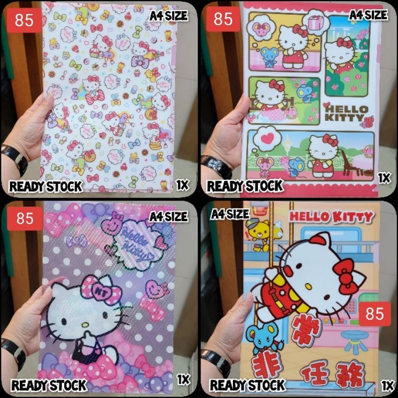 

Map Clear File Folder Dokumen A4 Sanrio Edisi Hello Kitty