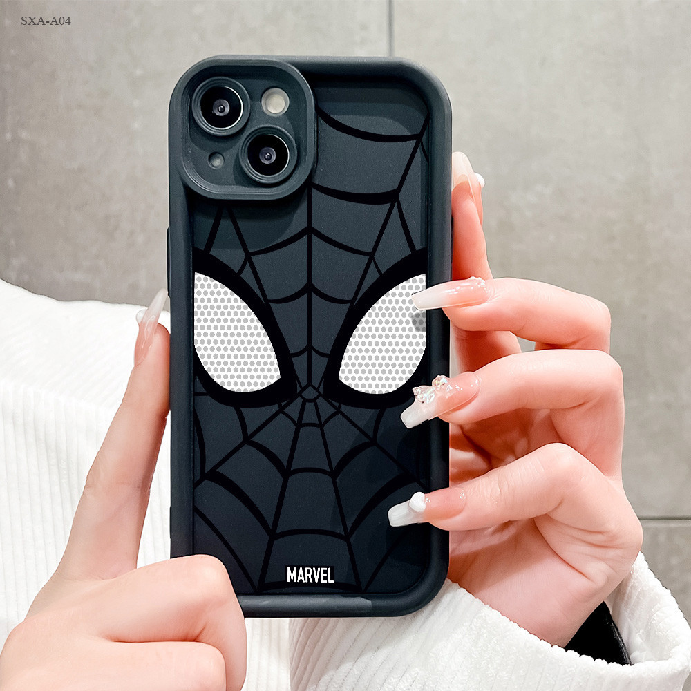 Compitable With Samsung Galaxy A54 A52 A52S A51 A50S A50 A30S A32 A24 A21 A20S A14 A10S A04 M12 4G 5G Untuk Casing HP Softcase Phone Case Kesing Soft SpiderMan 2001 Lensa Cassing