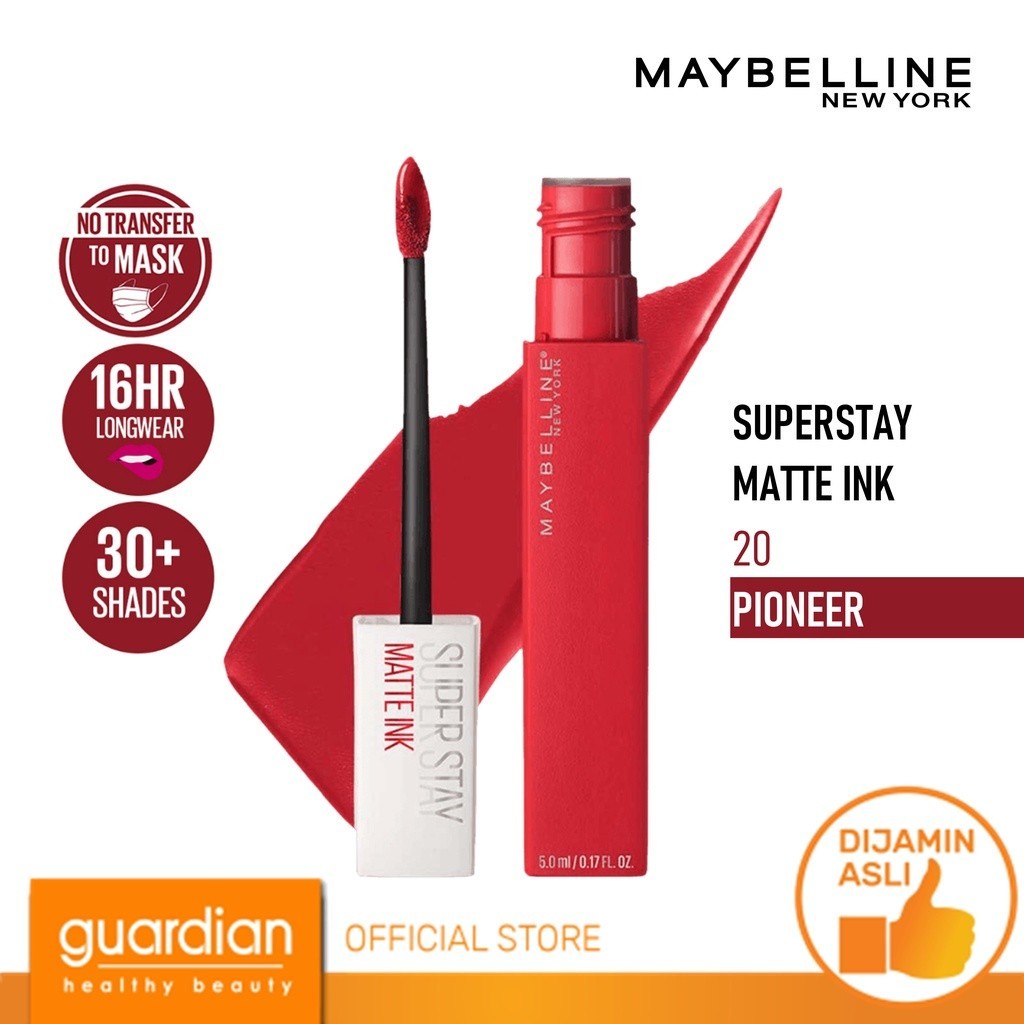 [SPECIAL PRICE] BUY IT NOW MAYBELLINE Superstay Matte Ink - 20 Pioneer / Liquid Lipstick
