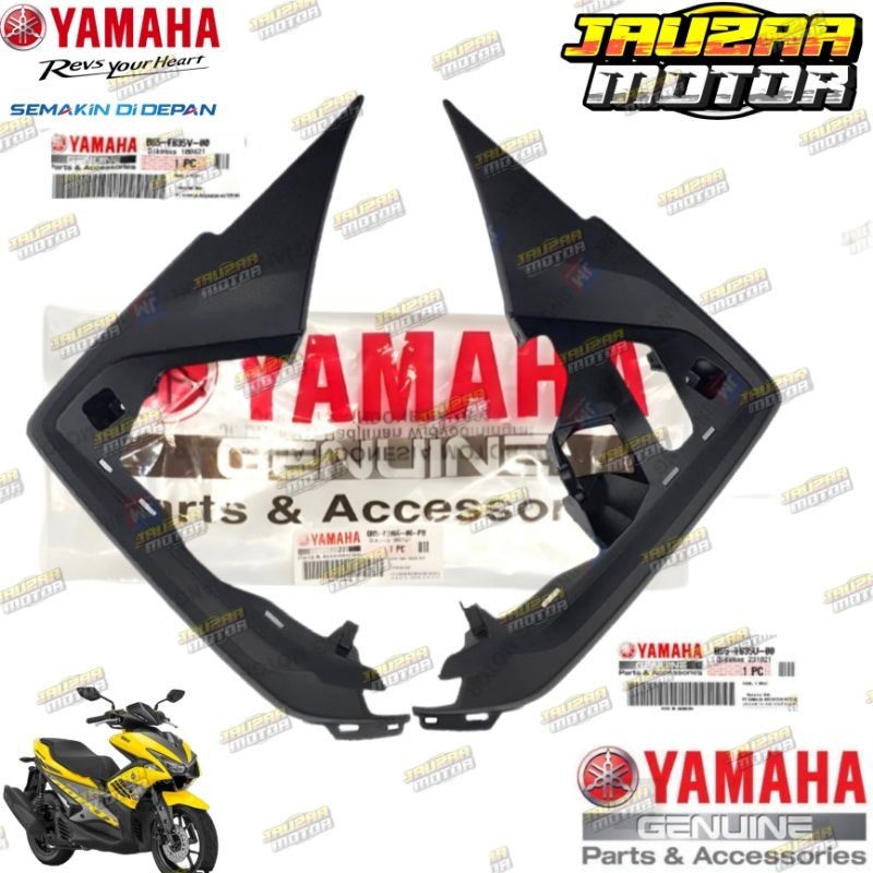 COVER PANEL SAYAP BAGIAN DALAM AEROX 155 KANAN KIRI B65-F835U-00 B65-F835V-00  ORIGINAL YAMAHA