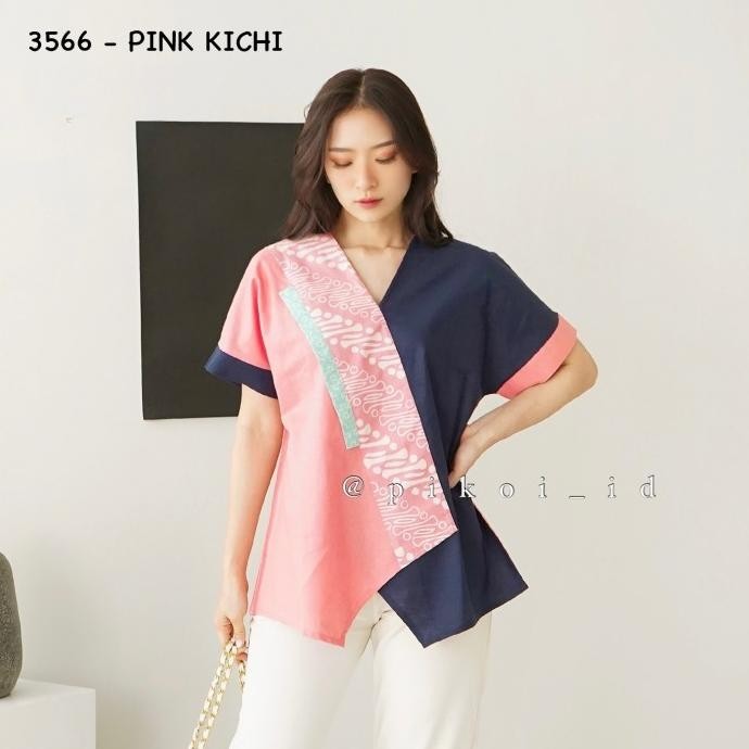 New Baju Batik Modern / Atasan Wanita / Batik Murah / Batik Anak Muda Cewe Original