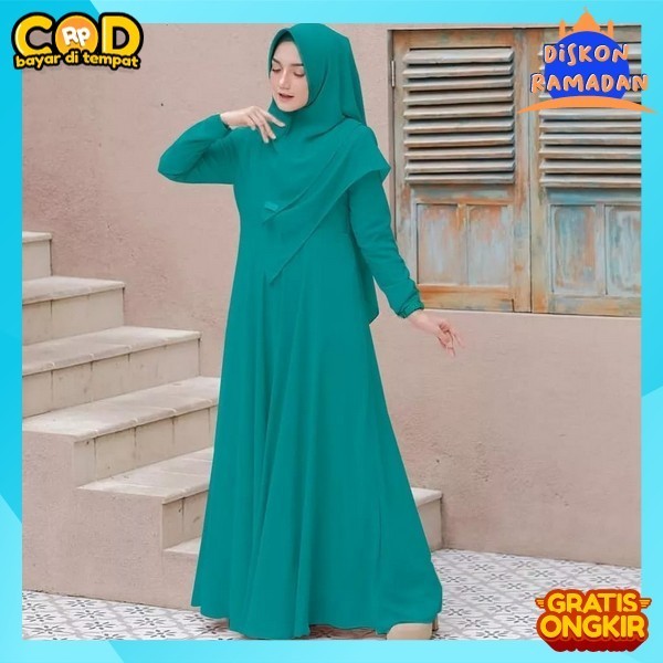 Longdres Syari Baju Gamis Syar I Terbaru 2024 Bsju Games Drees Kekinian Murah Bsju Games Lebaran Pak