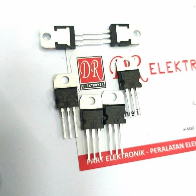 Diskon Transistor ST I CHN TIP31C TIP31 TIP 31 Mulus ASLI Original Ori baru dre3 Segera Beli