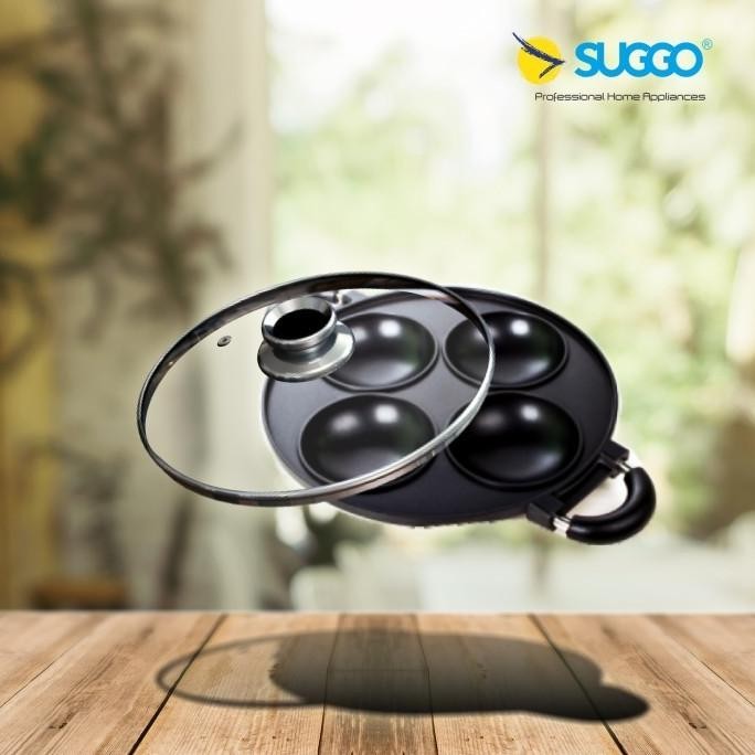 Cetakan Serabi 4 Lubang Suggo 4 Holes Round Cake Pan ( Terlaris ) Stok Terbatas